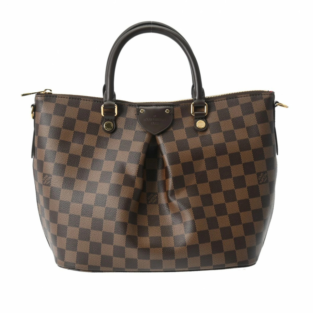 LOUIS VUITTON Damier Siena Brown Canvas Handbag